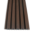 Gevelbekleding | 2.6x168 cm | Wandpaneel Outdoor Premium Choco - Set voor 4,8m²