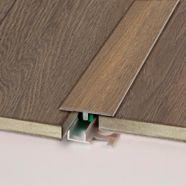 Profile | 4x270 cm | Transition Profile Wide Brown Oak