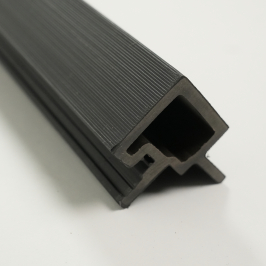 Profiel | 4.95x290 cm | Wandpaneel Outdoor Classic Black Hoekprofiel Links Profiel | 4.95x290 cm | Wandpaneel Outdoor Classic Black Hoekprofiel Links