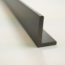 Profil | 6x290 cm | Panneau mural Outdoor Classic Black Profilé en L