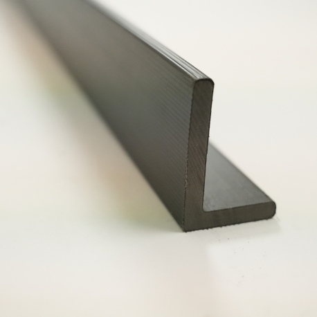 Profiel | 6x290 cm | Wandpaneel Outdoor Classic Black L-Profiel