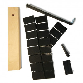 Gereedschap | 28.5x40 cm | Plaatsingsset voor laminaat, vinyl, kurk plaatsingsset laminaat, installatiekit voor laminaat