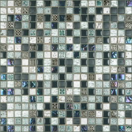 Mosaic on sheet | 30x30 cm | Tilestone Bolton Grey