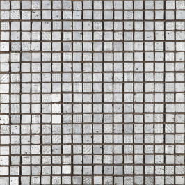 Mosaic on sheet | 30x30 cm | Tilestone Wembley Silver Mosaic on sheet | 30x30 cm | Tilestone Wembley Silver
