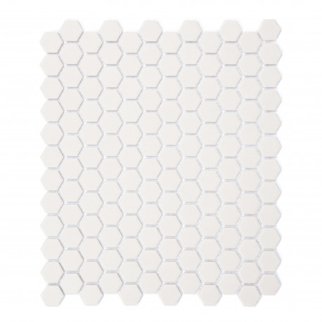 Mozaïek | 26x31 cm | Mosaic Superwhite Hexagon