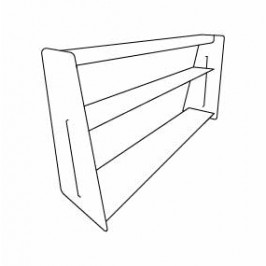 120x260 cm | Waarborg staander XXXL tegels 120x260 cm | Waarborg staander XXXL tegels