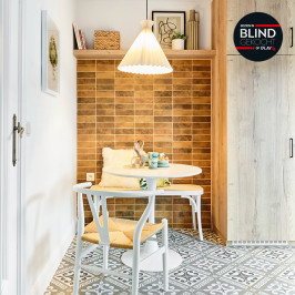 Keramische wandtegel | 6.5x20 cm | Artisan Gold Glossy