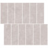 Mozaïek op net | 30x30 cm | Tilestone Stone Edge Greige Decor Mozaïek op net | 30x30 cm | Tilestone Stone Edge Greige Decor
