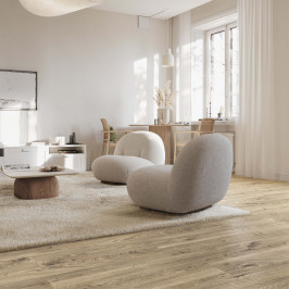 Laminate with click system | 18.8x184.5 cm | Lammut Oak Beige Laminate with click system | 18.8x184.5 cm | Lammut Oak Beige