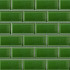 Keramische wandtegel | 10x20 cm | Biseauté Green  Keramische wandtegel | 10x20 cm | Biseauté Green