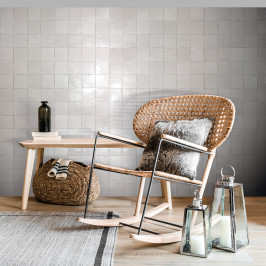Ceramic wall tile | 10x10 cm | Zellige Manara Clay Sidi Salt Ceramic wall tile | 10x10 cm | Zellige Manara Clay Sidi Salt