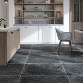 Ceramic floor and wall tile | 90x90 cm | Tilestone Castle Bluestone  Ceramic floor and wall tile | 90x90 cm | Tilestone Castle Bluestone