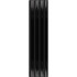 Keramische wandtegel | 5x20 cm | Mundano Charcoal Round Decor Glossy Keramische wandtegel | 5x20 cm | Mundano Charcoal Round Decor Glossy