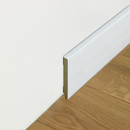 MDF skirting boards | 9x244 cm | High Paint Skirting White
