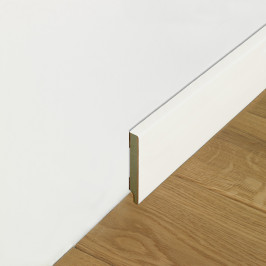 MDF skirting boards | 7x244 cm | Lacquered Skirting White