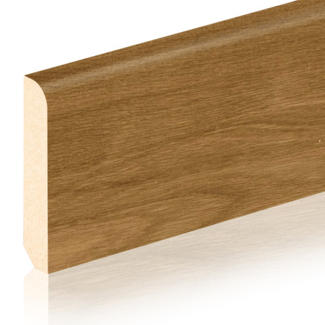 Parket plint | 6.8x240 cm | Eiken fineer Latour