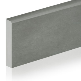 Ceramic skirting boards | 8x80 cm | Subway Crete Dark Grey