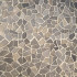 Mozaïek op net | 30x30 cm | Venice Beach Pebbles mozaïek in natuursteen, natuursteen, middengrijs, keien, pebbles, badkamer, wandtegels