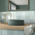 Keramische wandtegel | 13.2x13.2 cm | Artisan Aqua Glossy