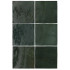 Keramische wandtegel | 13.2x13.2 cm | Artisan Moss Green Glossy